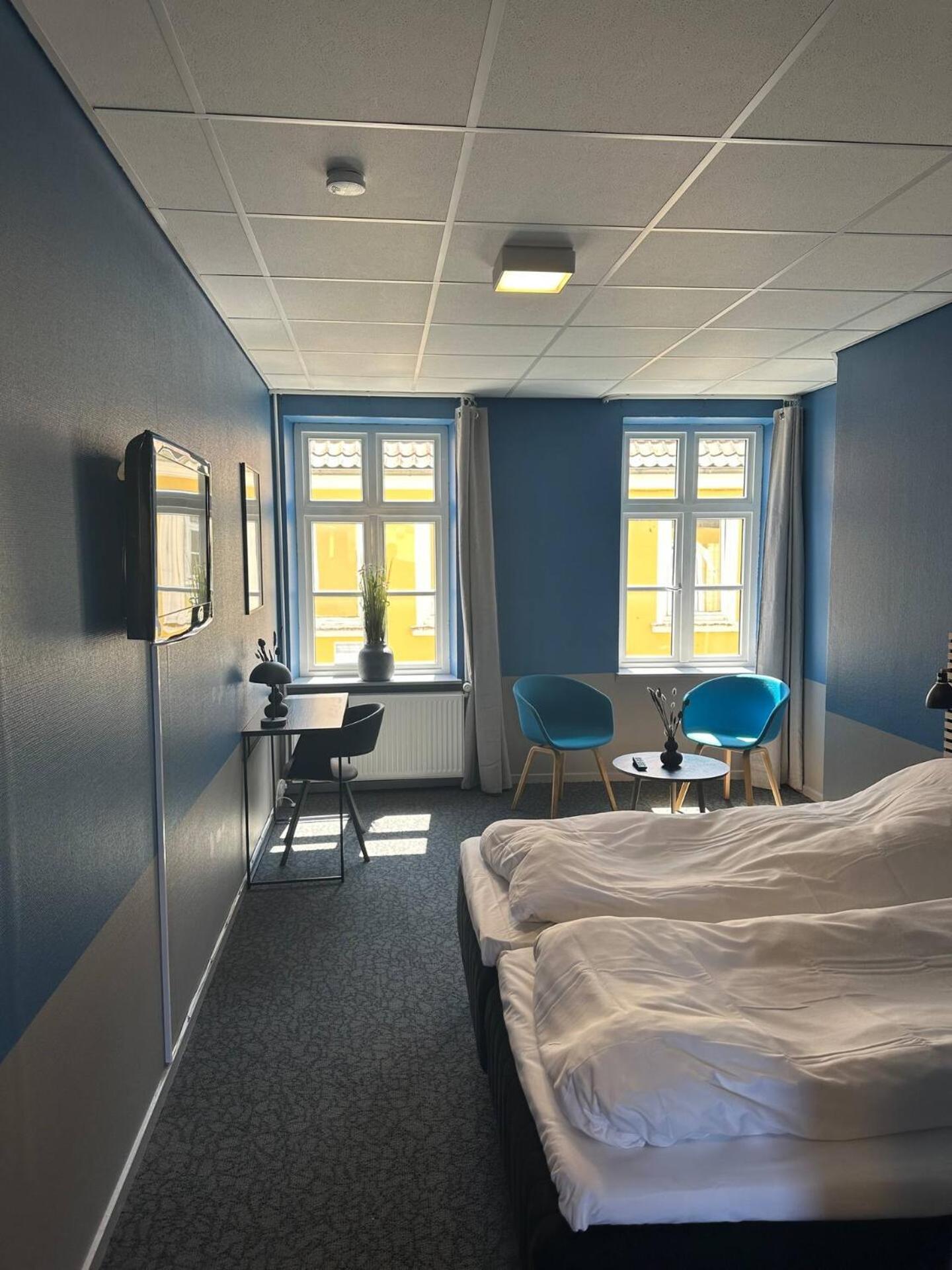Blue Double Room 6 On Pedestrian Street Saeby Eksteriør billede